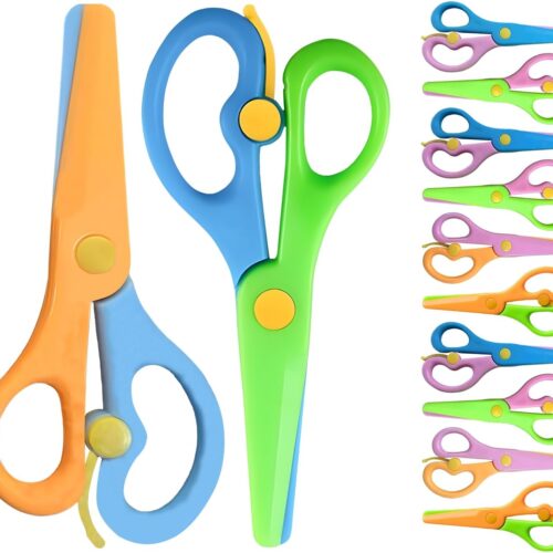 Bulk Classroom Safety Scissors for Art Classes