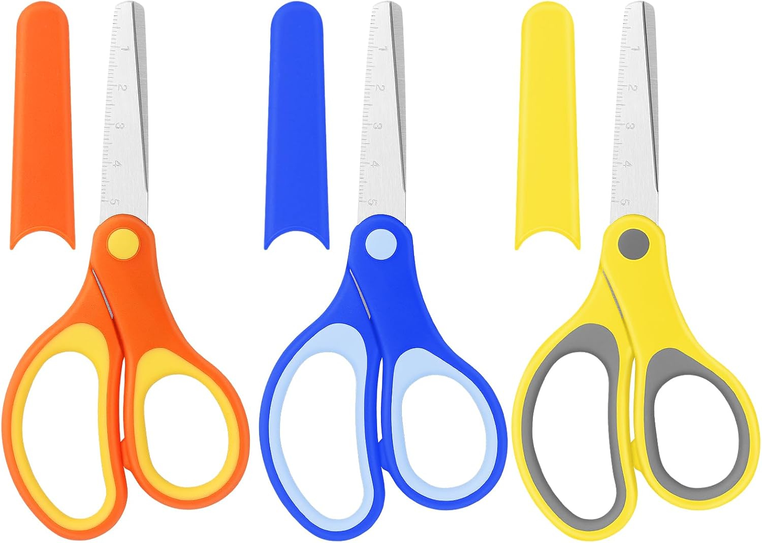 Kids Craft Scissors with Blunt Tips and Soft Grip
