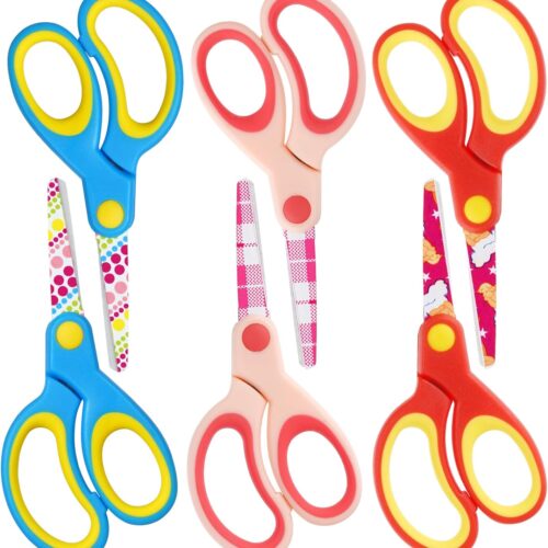 Blunt Tip Kids Scissors for Daily Craft Activities