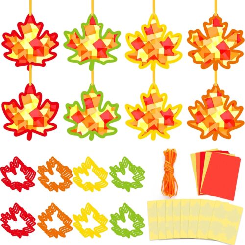 Maple Leaf Tissue Paper Craft Kit