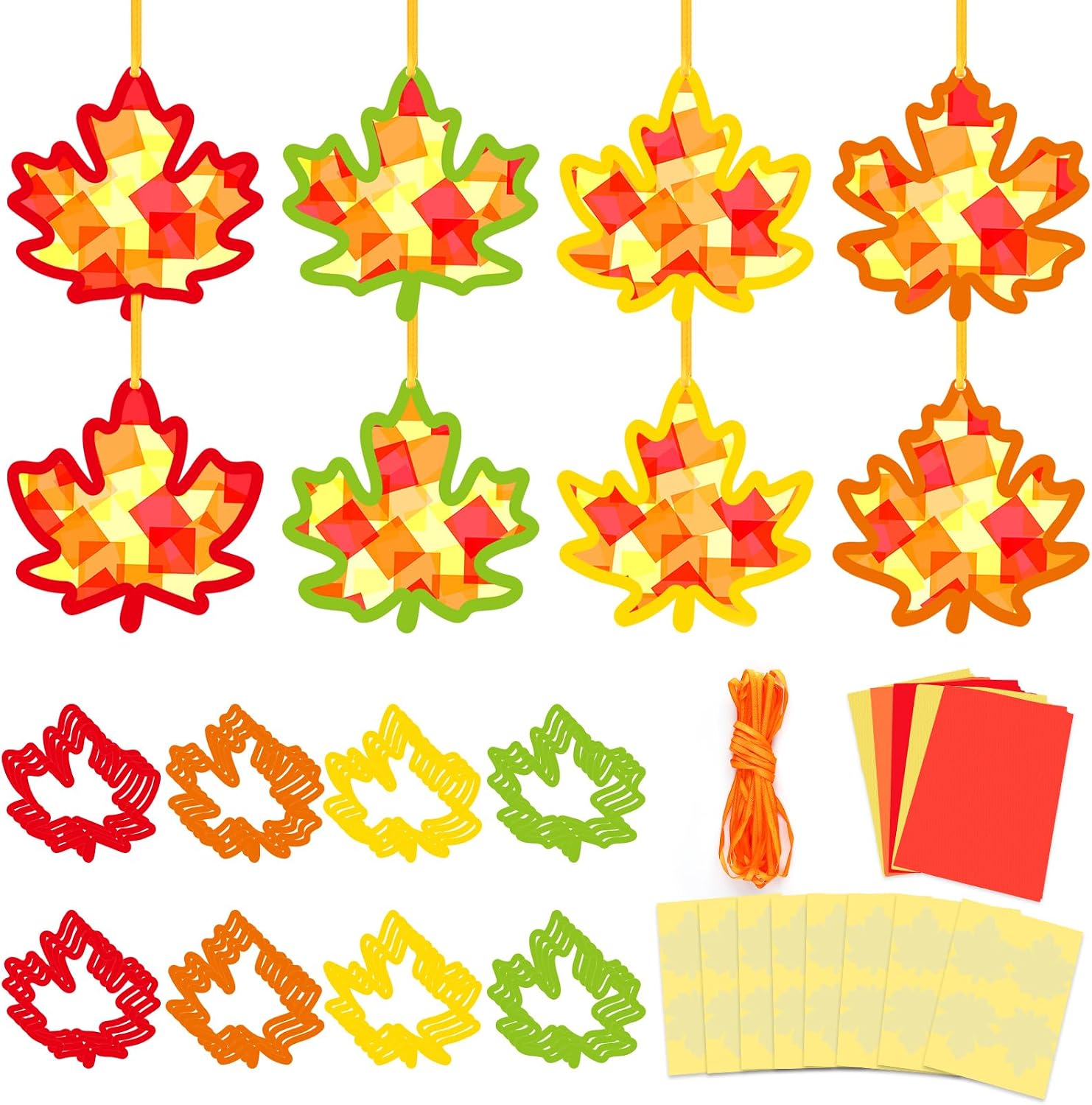 Maple Leaf Tissue Paper Craft Kit