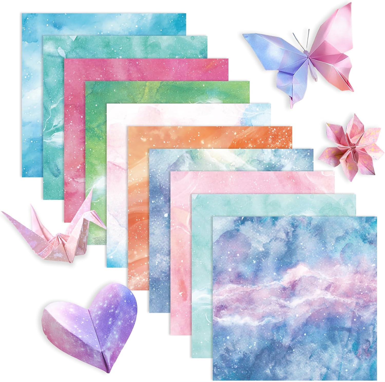 Starry Sky Origami Paper Kit