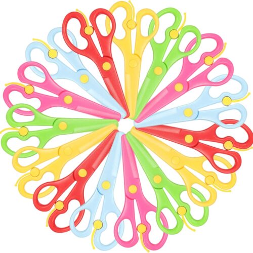 Training Safety Scissors with Auto Open Lever