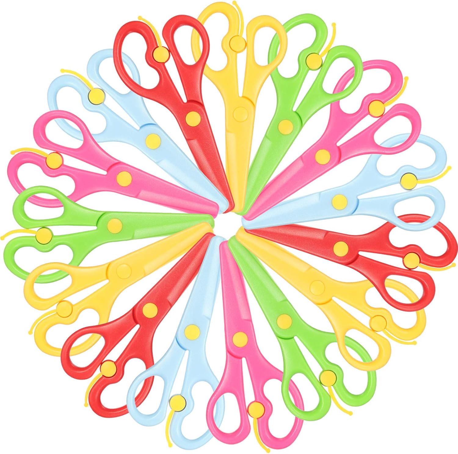 Training Safety Scissors with Auto Open Lever