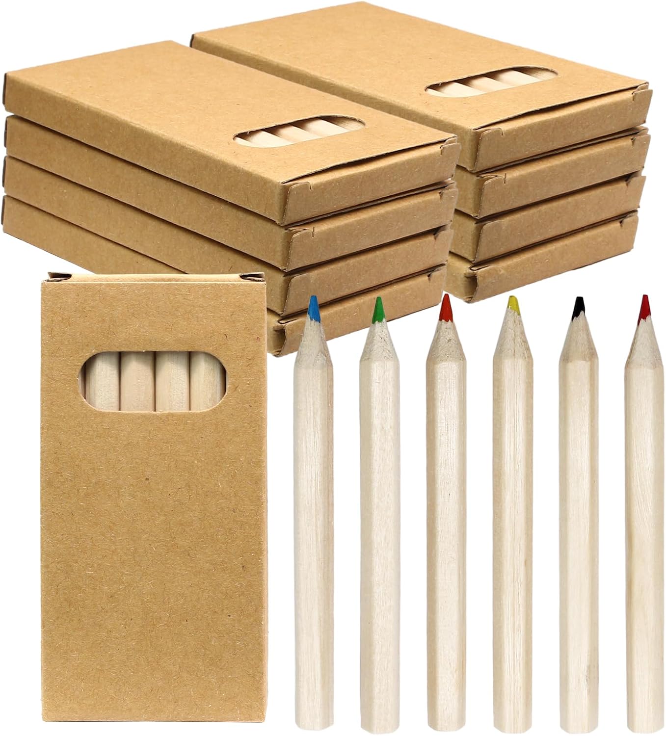Mini Colored Pencils for Kids Art Projects