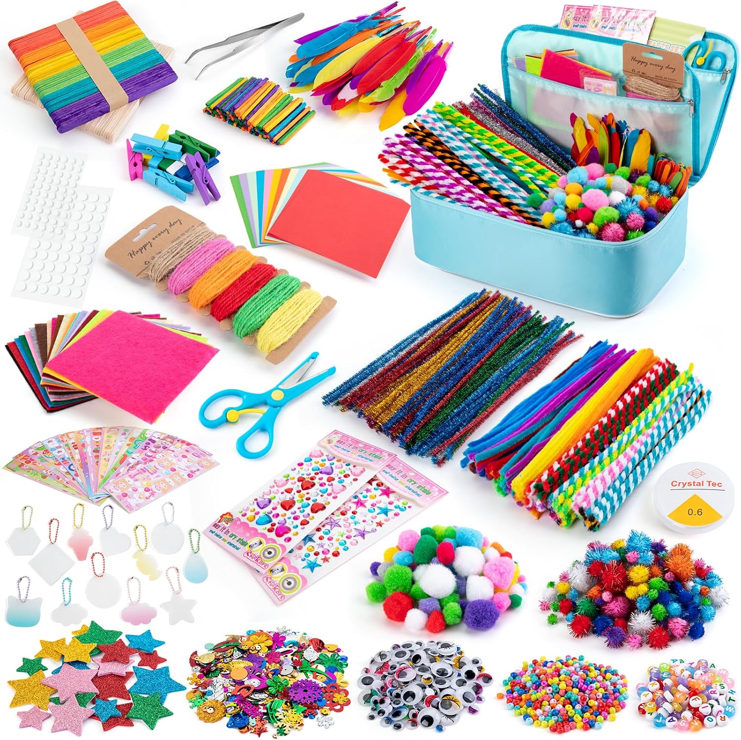 Kids Premium Art Gift Set DIY Jewelry Making Art Craft Supplies Set