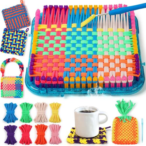 Kids Premium Art Gift Set Weaving Loom Craft Kit