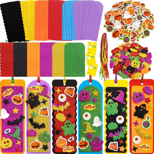 Kids Premium Art Gift Set Halloween Bookmark Craft Kit