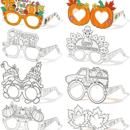 Kids Premium Art Gift Set Fall Coloring Craft Set